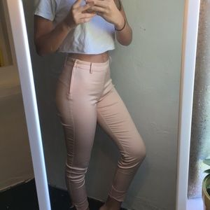 Sandy pink pants